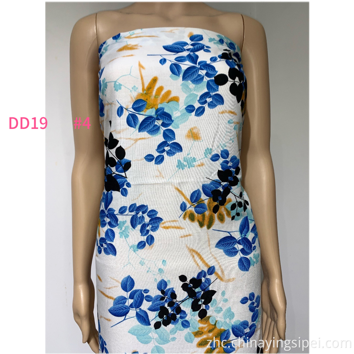 2021最新股票柔软的埃及人许多彩色粘液印刷的花卉鸡蛋丝rayon面料